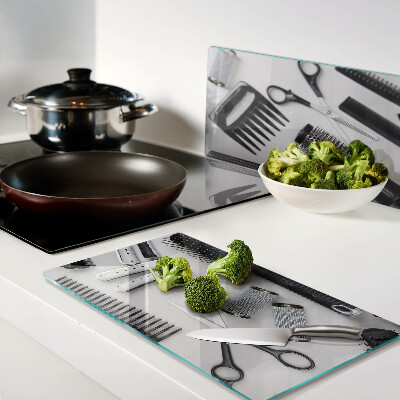 Snijplanken glas Haaraccessoires