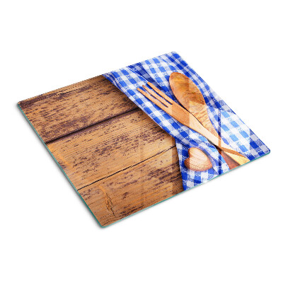 Snijplanken glas Keukenthema met houten accessoires