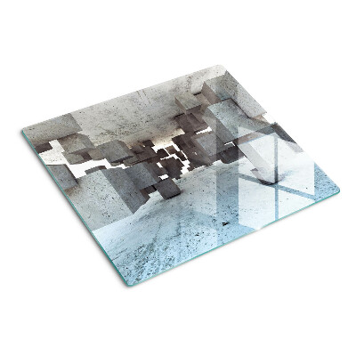 Snijplanken glas Abstracte ruimtelijke compositie