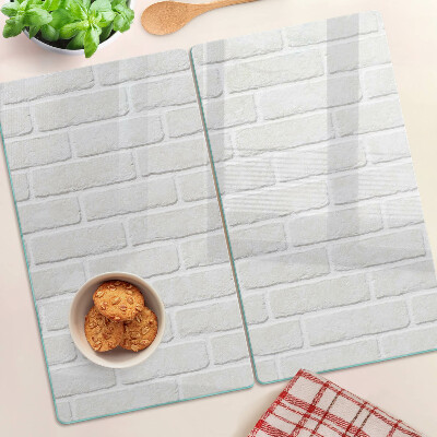 Snijplanken glas Bakstenen muur