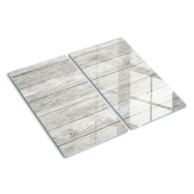 Glazen snijplanken Houten plank in grijstinten