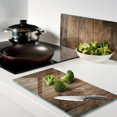 Snijplanken glas Houten bord met venster