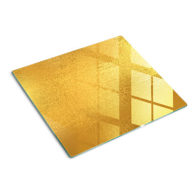 Glazen snijplanken Gouden oppervlak met reflecties