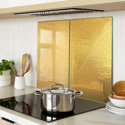 Glazen snijplanken Gouden oppervlak met reflecties