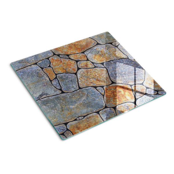 Snijplanken glas Steenpatroon met textuur
