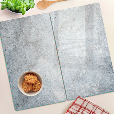 Snijplanken glas Betoneffect met reflectie