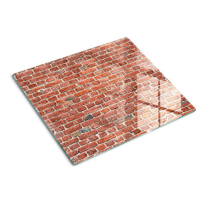 Snijplanken glas Bakstenen muur