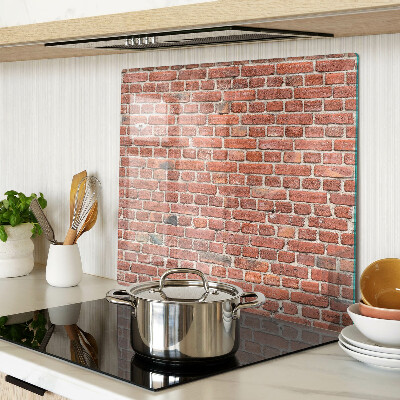 Snijplanken glas Bakstenen muur