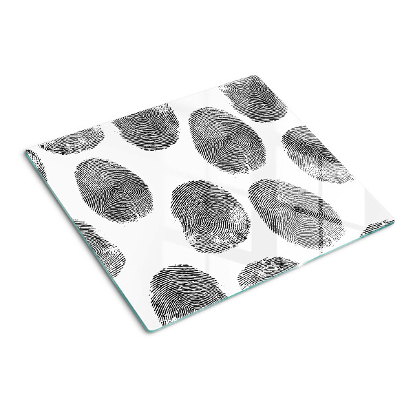 Snijplanken glas Vingerafdrukken