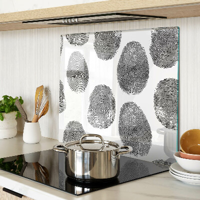 Snijplanken glas Vingerafdrukken