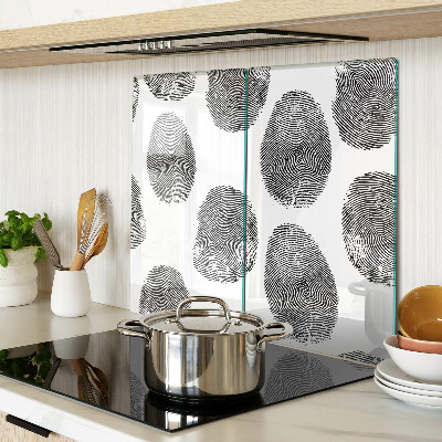 Snijplanken glas Vingerafdrukken