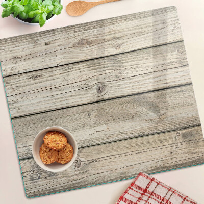 Snijplanken glas Houten plank in rustieke stijl