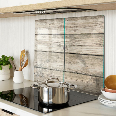 Snijplanken glas Houten plank in rustieke stijl