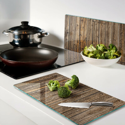 Snijplanken glas Houten bord met venster