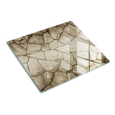 Snijplanken glas Steenmozaïek in tinten bruin