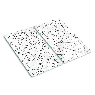 Glazen snijplanken Rastergeometrie