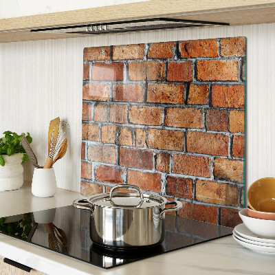 Snijplanken glas Bakstenen muur