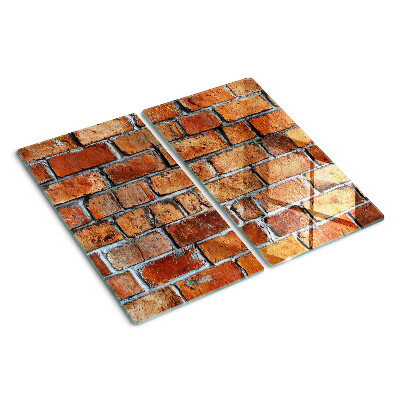 Snijplanken glas Bakstenen muur