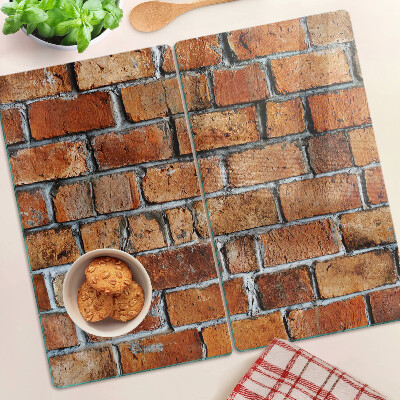 Snijplanken glas Bakstenen muur
