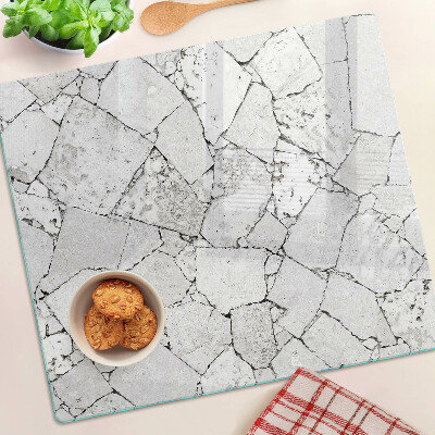 Snijplanken glas Gebarsten marmer