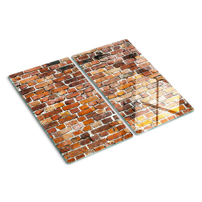 Snijplanken glas Bakstenen muur
