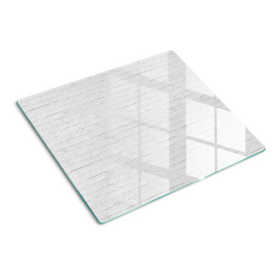 Snijplanken glas Witte vloerplanken