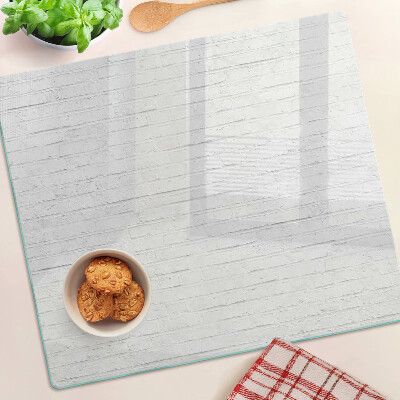 Snijplanken glas Witte vloerplanken