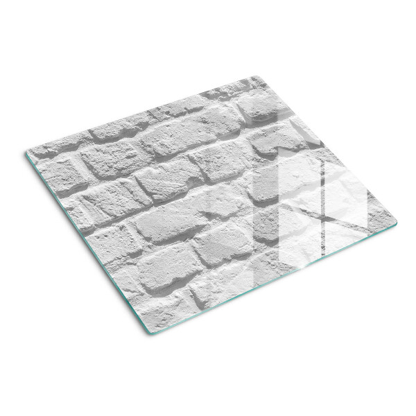 Glazen snijplanken Bakstenen muur