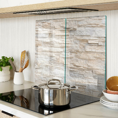 Snijplanken glas Natuursteen in beige tinten