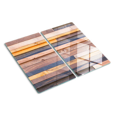 Glazen snijplanken Houtkleurige planken