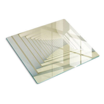 Snijplanken glas Architectonisch perspectief met spiegeleffect