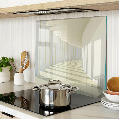 Snijplanken glas Architectonisch perspectief met spiegeleffect