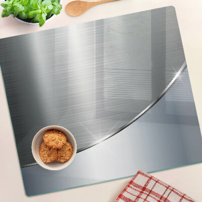 Snijplanken glas Metaalachtige glans met reflecties