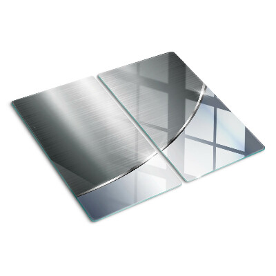 Snijplanken glas Metaalachtige glans met reflecties