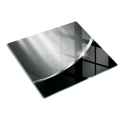 Glazen snijplanken Metaalachtige glans met reflecties