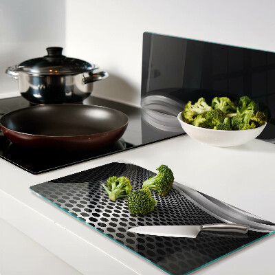 Snijplanken glas Futuristisch patroon met golven
