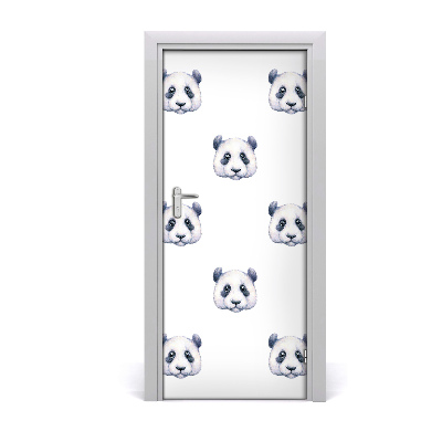 Deursticker Panda