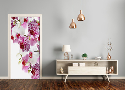 Deursticker Orchidee