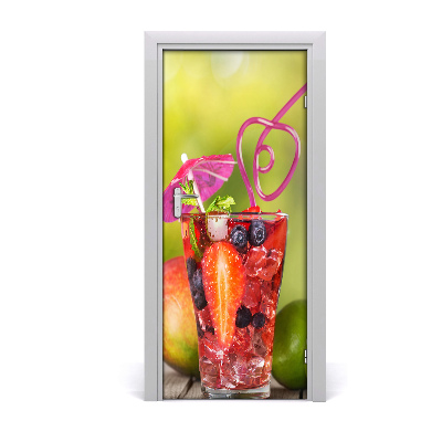 Deur sticker Fruit cocktail