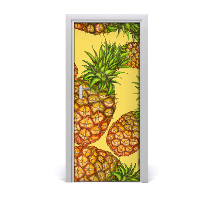 Deursticker Ananas