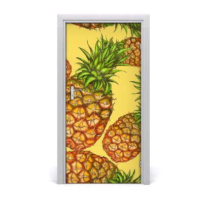 Deursticker Ananas