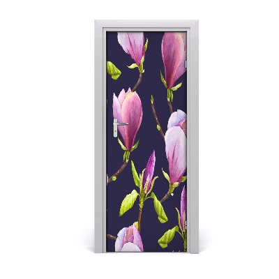 Deur sticker Magnolia