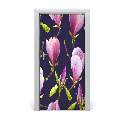 Deur sticker Magnolia