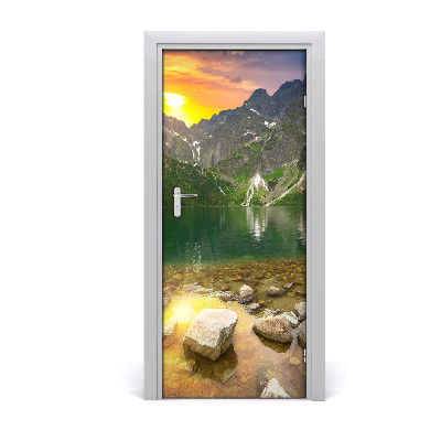 Deursticker Marine eye of the tatras