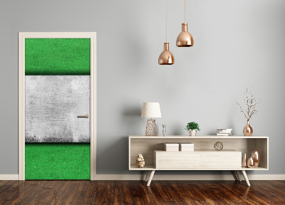 Deursticker Groene muur