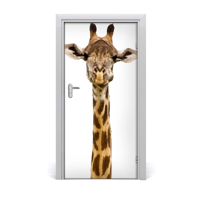 Deursticker Giraffe