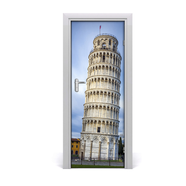 Deur sticker Curve tower pisa