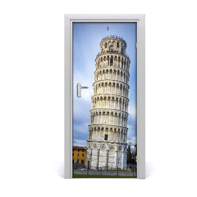 Deur sticker Curve tower pisa