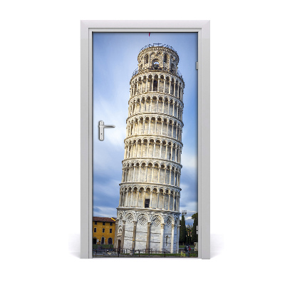 Deur sticker Curve tower pisa