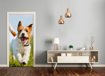 Deursticker Hond jack russell